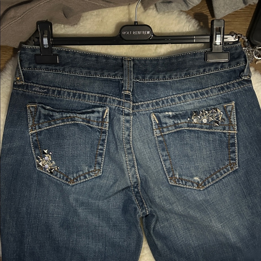 #42 Ariat Denim 17” Waist 34” Inseam Sz 28
